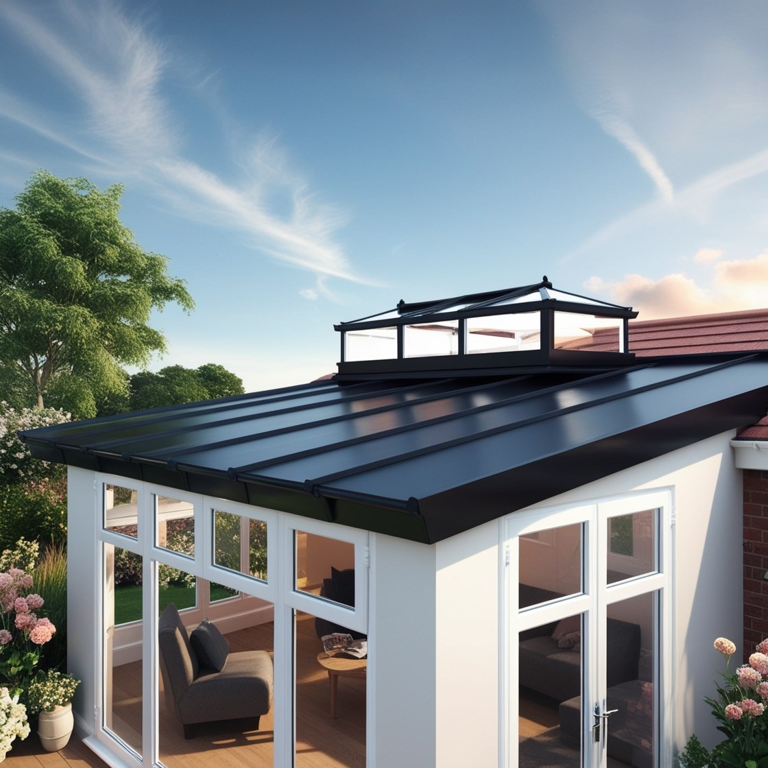 What is a warm roof?